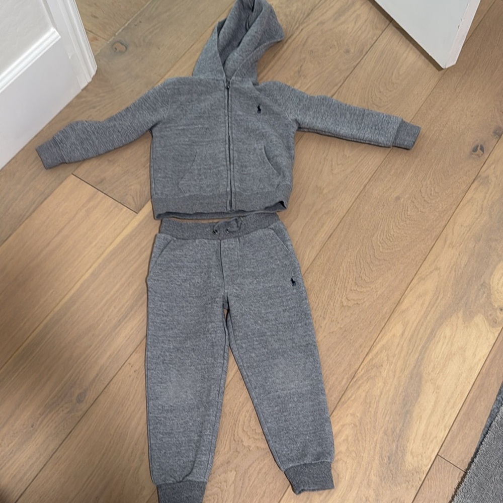 Boys Polo Ralph Lauren zip hoodie & pants set